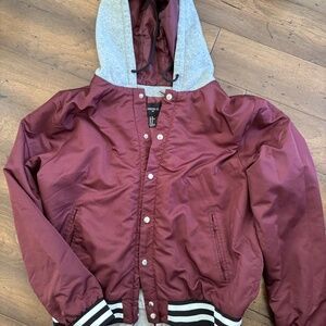 Men Varsity hoodie jacket